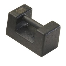 M1 CAST IRON TRADE STAMPED WEIGHTS 10KG Bar
