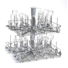 Trolley for narrow neck glassware LM80