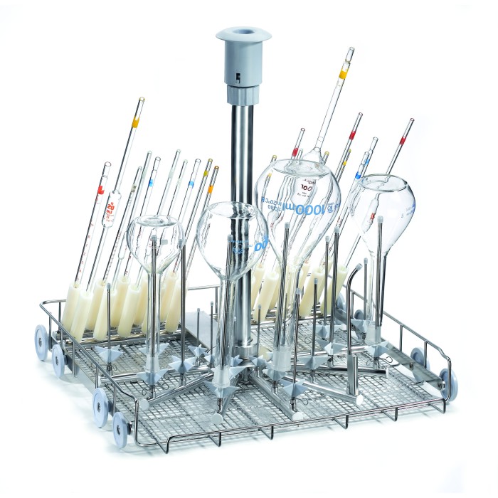 38 place lower level jetrack trolley for pipettes and flasks - NO drying system connection LPM20/20