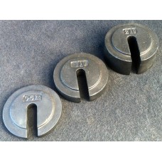 M1 CAST IRON SLOTTED WEIGHTS to 0.01%  5KG
