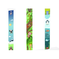 seca 487 Medical-Grade Animal Stickers for Pediatric Scales