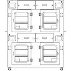 Safefume Automatic Cyanoacrylate Fuming Chambers-CAQUAD-G