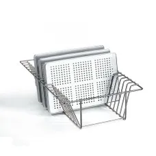 Support for 16 trays or lids D-ST16