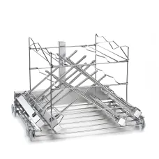 Trolley for Washing 12 Cylinders with Drying System Connection L685CIL