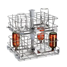Two level injection jetrack for bottles for lower level LB32