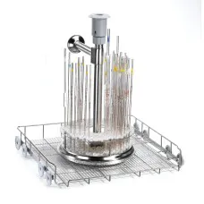 Lower level jetrack washing trolley for pipettes LPT100DS