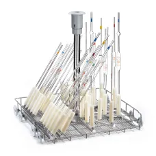 Lower level jetrack trolley for pipettes and flasks NO drying system connection LPV40