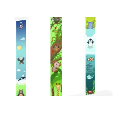 seca 487 Medical-Grade Animal Stickers for Pediatric Scales